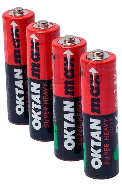 Baterie OKTAN max super heavy duty R6 AA 4 szt.
