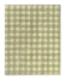 lorena-canals-swan-lake-dywan-bawelniany-vichy-matcha-do-prania-w-pralce