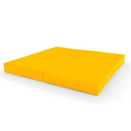 skladany-materac-dwuczesciowy-pod-drabinke-100x100x10-cm-kometa-zolty