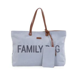 childhome-torba-family-bag-kanwas-szara