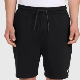 spodenki-meskie-4f-sportowe-szorty-basic-bawelna-casual-dresowe-czarne-4xl