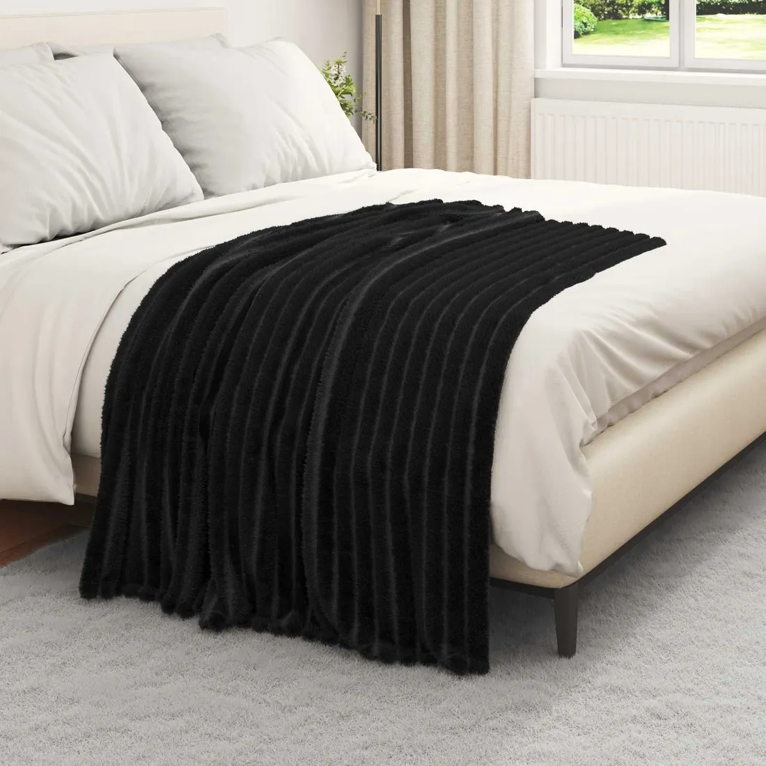 koc-czarny-150-x-130-cm-polar-stan-nowy