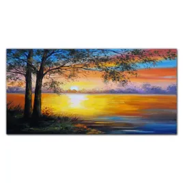 foto-obraz-na-plotnie-zachod-slonca-niebo-120x60