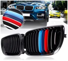 2x-nerki-grill-bmw-e46-sedan-touring-lift-czarne-m