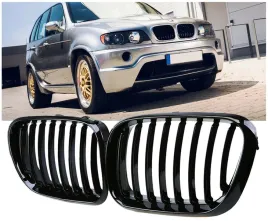 grill-nerki-bmw-x5-e53-przed-liftem-czarny-polysk