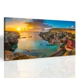 obraz-na-plotnie-scienny-140x70-malta-wyspa-wioska-stan-nowy
