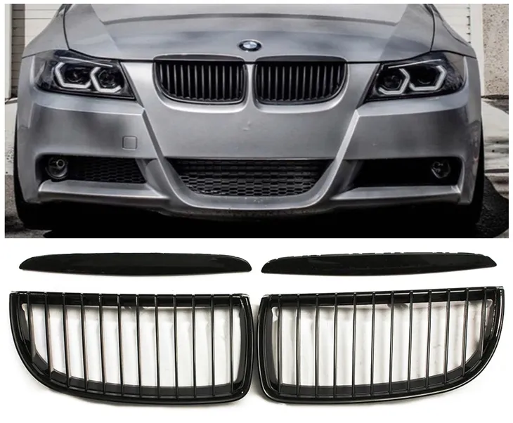 grill-nerki-bmw-e90-e91-4d-2005-2008-czarne-producent-czesci-shr-germany