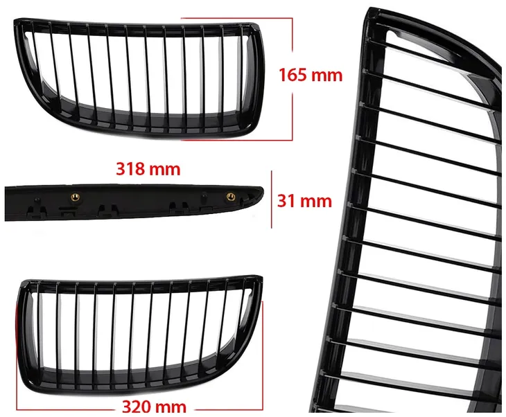 grill-nerki-bmw-e90-e91-4d-2005-2008-czarne-kolor-czarny