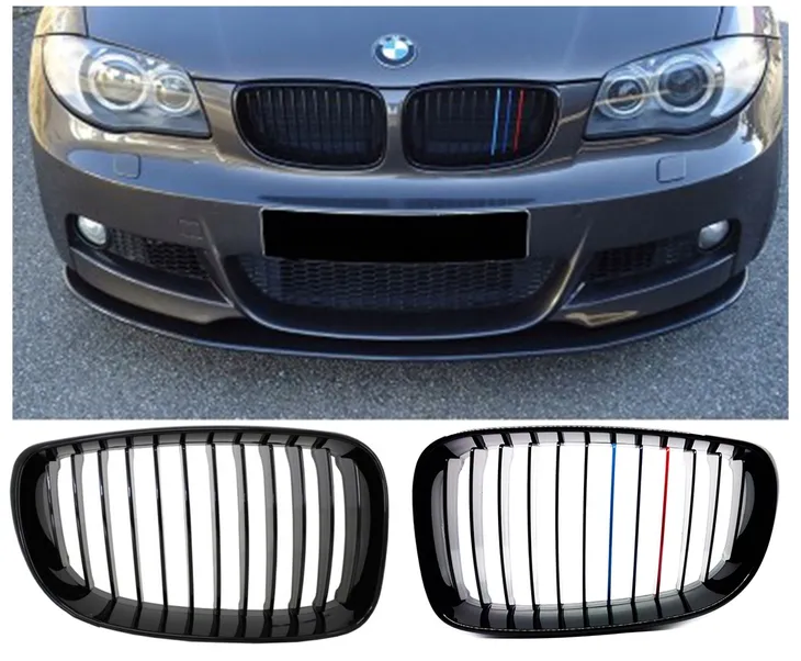 grill-nerki-bmw-e81-e82-e87-e88-czarne-malowanie-m-kolor-czarny