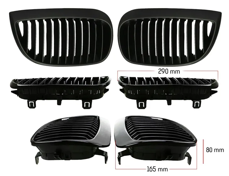 atrapa-grill-kratka-nerki-bmw-e81-e87-matt-producent-czesci-shr-germany