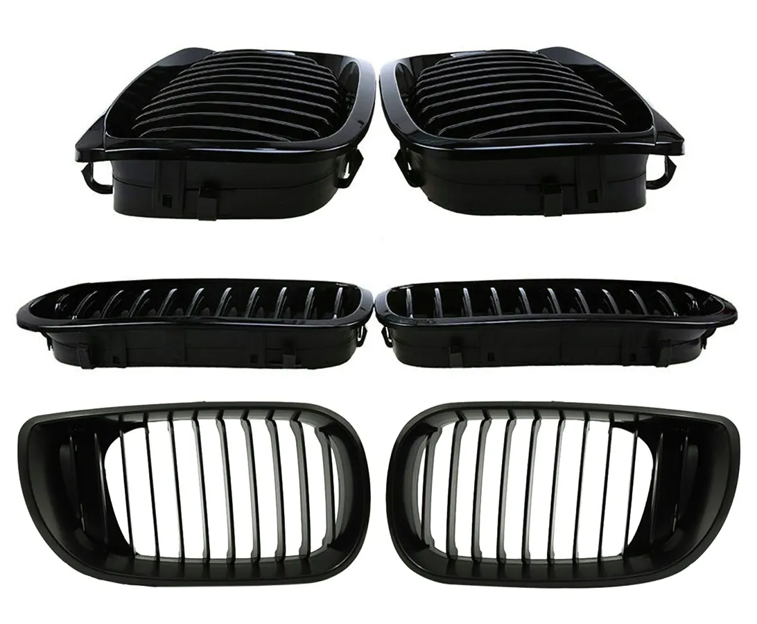 grill-nerki-bmw-e46-2001-2006-czarne-matowe