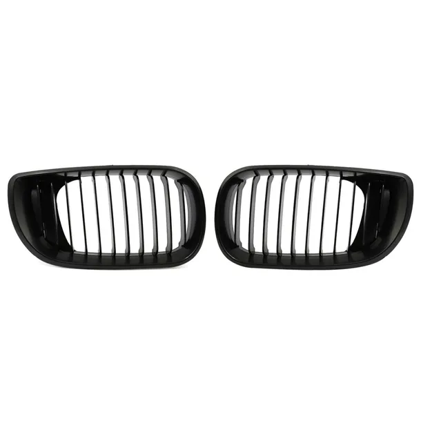 grill-nerki-bmw-e46-2001-2006-czarne-matowe-stan-nowy-numer-katalogowy-czesci-nerki-w-grill-bmw-e46-lci-sedan-kombi-po-lifcie-lift-2001-2006-m-pakiet-czarny-matt
