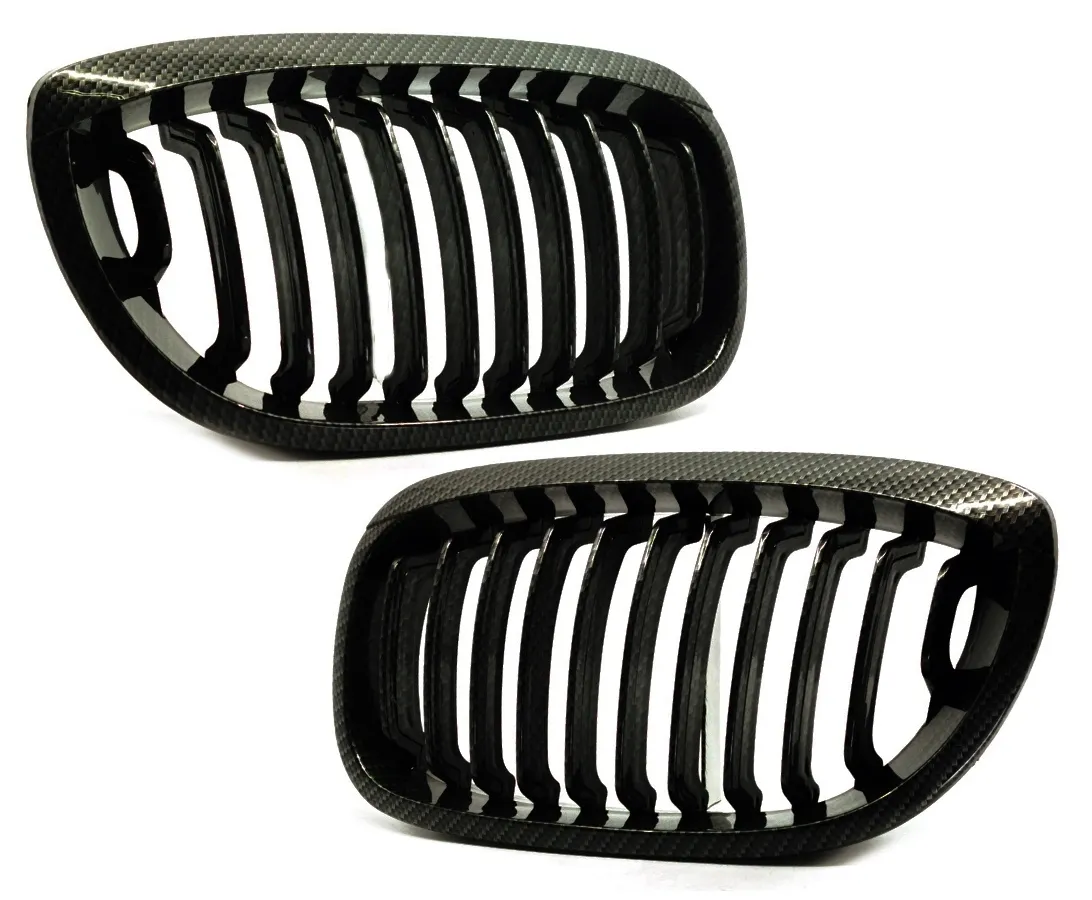 grill-nerki-bmw-e46-2d-2003-2005-carbon-stan-nowy