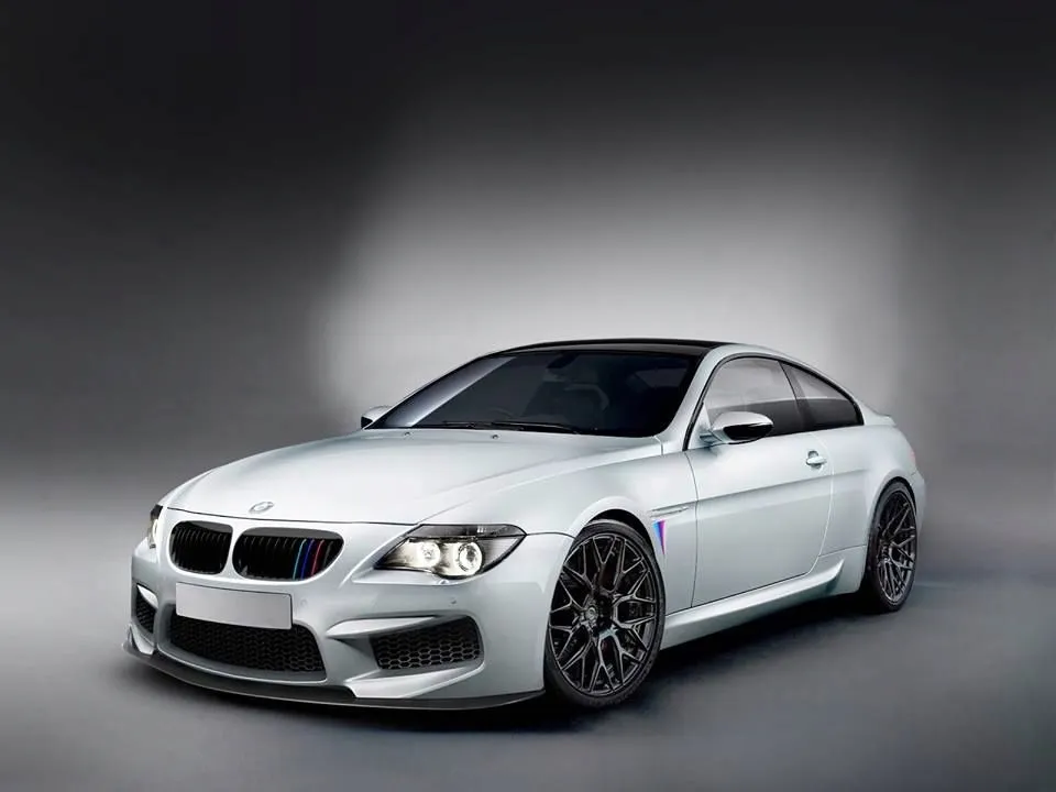 grill-nerki-bmw-e63-e64-czarne-malowanie-m-stan-nowy