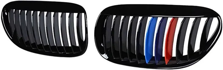 grill-kratki-nerki-bmw-e63-e64-black-gloss-m-stan-nowy-producent-czesci-shr-germany