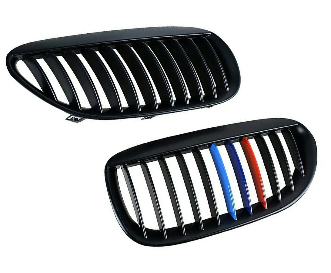 grill-kratki-nerki-bmw-e63-e64-black-matte-m-stan-nowy