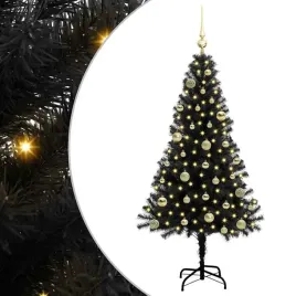 choinka-z-150-diodami-led-z-podstawa-czarny-150-cm-pvc