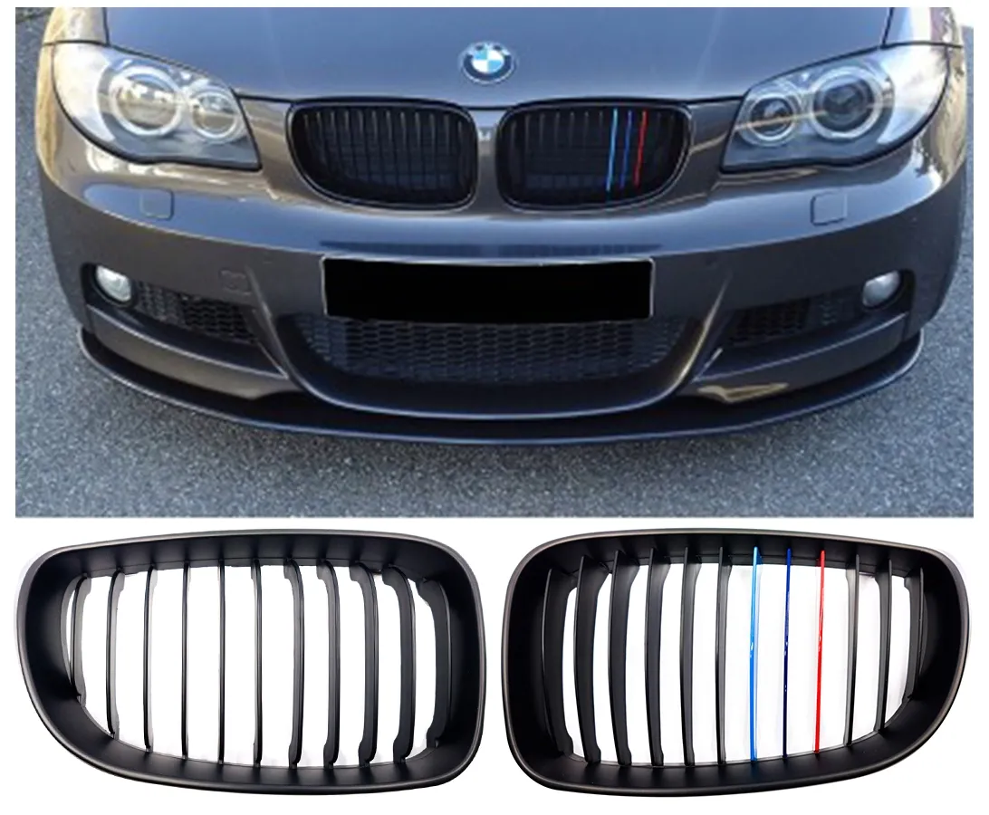 grill-kratki-nerki-bmw-e87-e88-black-matte-m-stan-nowy
