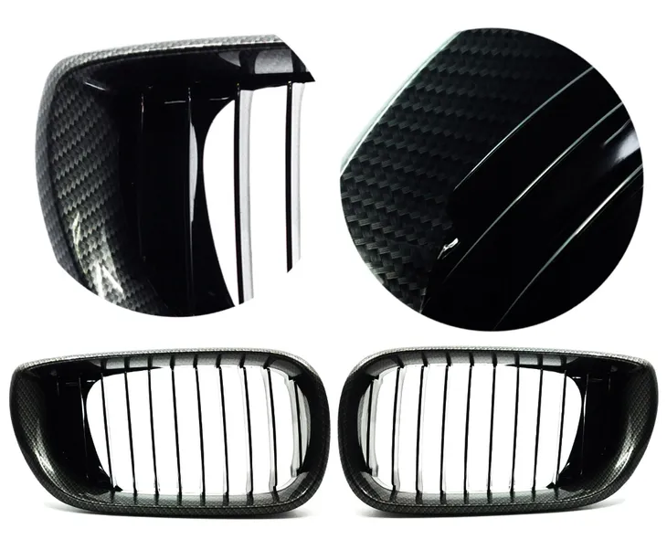 grill-nerki-bmw-e46-kombi-2002-2005-carbon-stan-nowy-producent-czesci-shr-germany