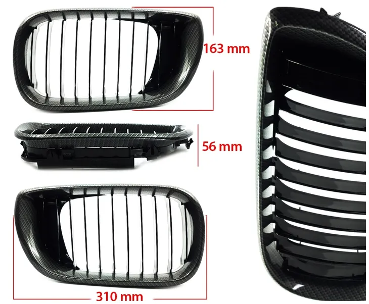 grill-nerki-bmw-e46-2002-2005-carbon-look-kolor-inny