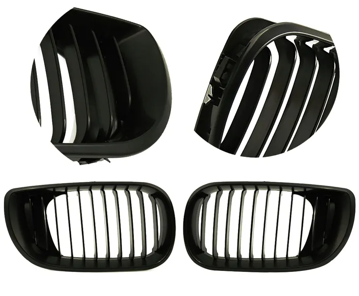 grill-nerki-bmw-e46-2001-2006-czarny-polysk-stan-nowy-numer-katalogowy-czesci-nerki-w-gril-bmw-e46-lci-sedan-kombi-po-lifcie-lift-01-06-m-pakiet-czarny-polysk