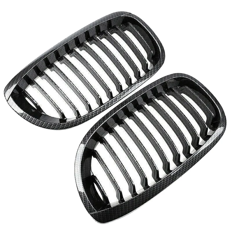 grill-nerki-bmw-e46-2d-2003-2005-carbon-stan-nowy