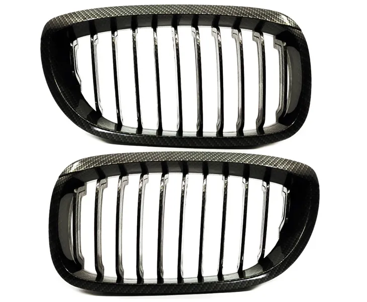 grill-nerki-bmw-e46-2d-2003-2005-carbon-stan-opakowania-oryginalne