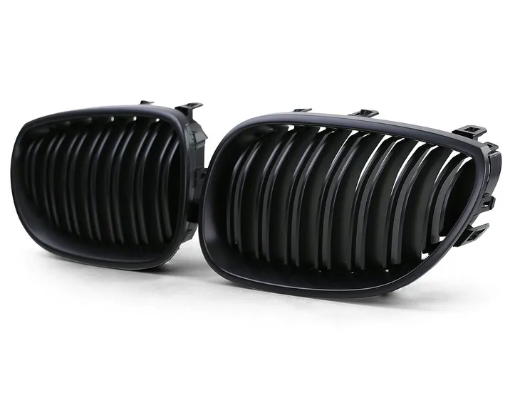 nerki-atrapa-grill-czarny-mat-matt-bmw-e60-e61-m5-stan-nowy-producent-czesci-shr-germany