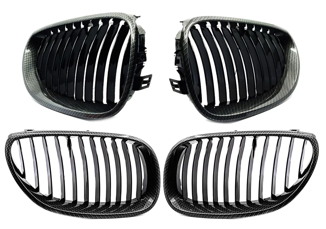 grill-nerki-bmw-e60-e61-2003-2010-carbon-polysk