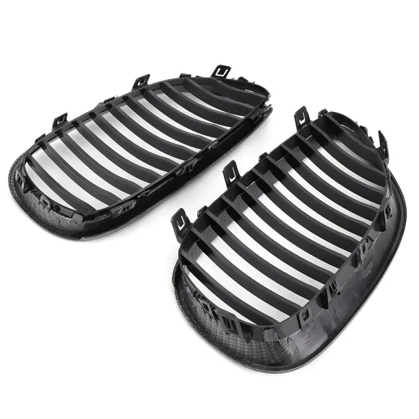 grill-nerki-bmw-e60-e61-2003-2010-carbon-polysk-stan-nowy-producent-czesci-shr-germany