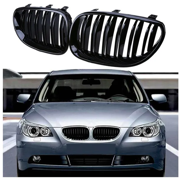 grill-nerki-bmw-e60-e61-2003-2010-czarny-polsyk-producent-czesci-shr-germany