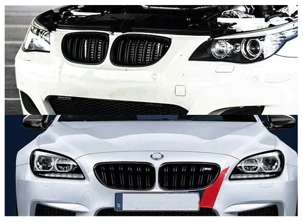 black-glossy-atrapa-grill-nerki-bmw-e60-e61-bmw-5-stan-nowy