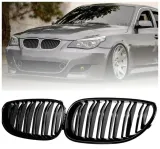 black-glossy-atrapa-grill-nerki-bmw-e60-e61-bmw-5-kolor-czarny