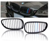 atrapa-grill-kratka-nerki-bmw-e60-e61-black-shadow-stan-nowy-numer-katalogowy-czesci-025-nerki-w-gril-bmw-bmw-e60-e61-m5-rocznik-2003-2010-m-pakiet-m-color-czarny-polysk-gloss-black