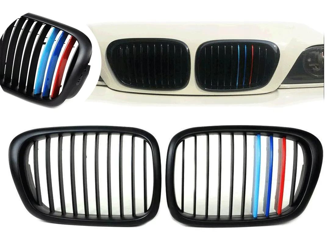 black-matte-atrapa-grill-nerki-bmw-5-e39-lift-00-