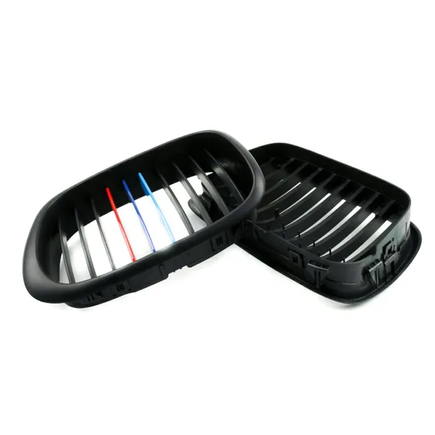 black-matte-atrapa-grill-nerki-bmw-5-e39-lift-00-stan-nowy-kolor-czarny