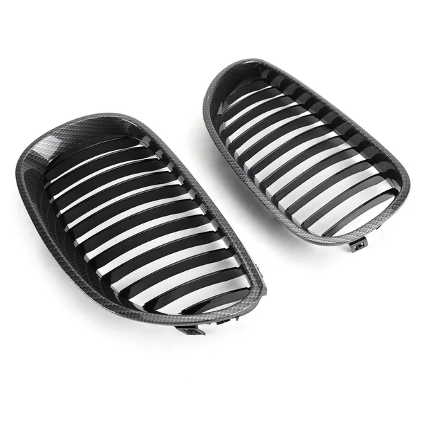 grill-nerki-bmw-e60-e61-2003-2010-carbon-polysk-stan-opakowania-oryginalne