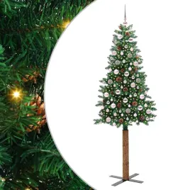 szczupla-choinka-zielony-210-cm-pvc-i-lite-drewno-sosnowe