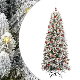 sztuczna-choinka-bialy-180-cm-pvc-plastik-stal-i-pe