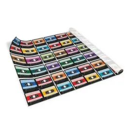 naklejka-folia-samoprzylepna-retro-kasety-100x50