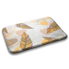 puszysty-dywanik-do-lazienki-90x60-zolte-liscie