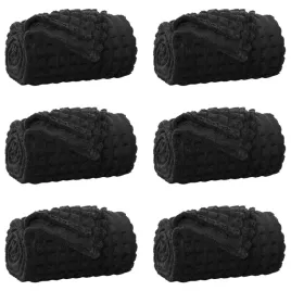 koce-narzutowe-6-szt-czarny-150-x-130-cm-polar