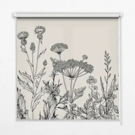 roleta-wolnowiszaca-okienna-szare-kwiaty-150x140cm