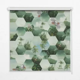 roleta-klasyczna-okienna-zielone-heksagony-100x100