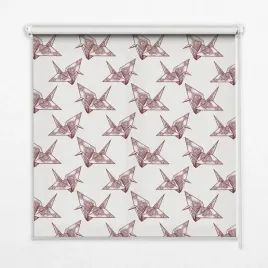 foto-roleta-z-nadrukiem-labedzie-z-origami-100x100
