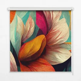 roleta-wolnowiszaca-kwiaty-w-abstrakcji-100x100cm