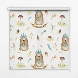 roleta-wewnetrzna-scienna-misie-i-rosliny-100x100