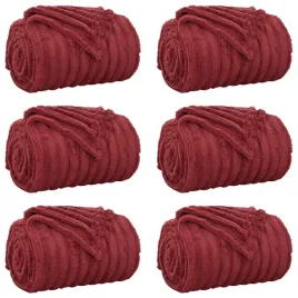koce-narzutowe-6-szt-bordeaux-czerwony-200-x-150-cm-polar
