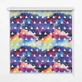 roleta-150x240-cm-biale-trojkaty-na-kolorowym-tle