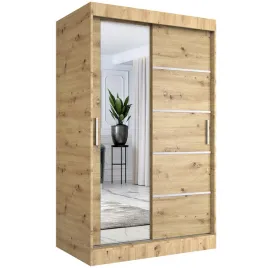 szafa-przesuwna-120-cm-dab-artisan-lustro-mkp